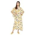 thumbnail image 2 of Oussum Women Plus Size Kaftan Dresses for Ladies Kimono Sleeve Caftan Long Maxi Kaftans Online, 2 of 8