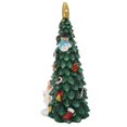 thumbnail image 3 of Estatua Del árbol De Navidad, Estatua Del árbol De Navidad, Estatuilla De árbol De Navidad De Resina Duradera E Indecolorable, Decoración Exquisita Para El Escritorio De La Habitación, 3 of 14
