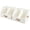 Ivory, variant on HOMELUX THEORY Trapezoid Storage Bin - EXTRA LOAD & HEIGHT FOR DEEP Closet Organizers And Storage W/Handles & Adjustable Dividers, Collapsible Storage Bins For Clothes Storage (2pcs Large, LightGray)