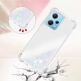 thumbnail image 3 of Slim Fit Phone Case for Redmi Note 12 4G, Glitter Liquid Quicksand Effect Silicone Soft TPU Case with Camera Lens and Screen Protection for Redmi Note 12 4G,LSWT Colorful, 3 of 6