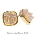 thumbnail image 4 of Qarigey Pendientes de tuerca, regalos de joyería, accesorios de decoración de moda de estilo Simple, pendientes de tuerca, adorno de vestir Type1 NO1, 4 of 6