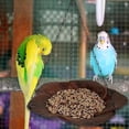 thumbnail image 6 of simhoa Outdoor Hanging Bird Feeder Bird Bath Bird Food Holder for Yard Lawn Outside Bronze, 6 of 10