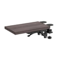thumbnail image 1 of Support de Bras d'Ordinateur Pliant pour Chaise de Bureau Café, 1 of 8