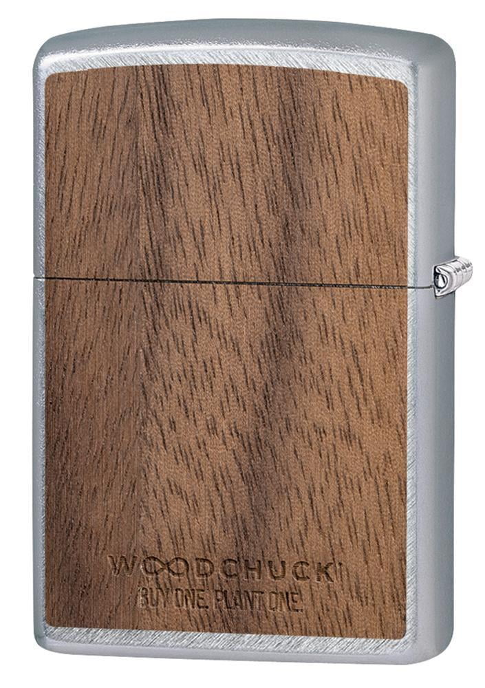 Zippo WoodChuck USA Herringbone Sweep Windproof Pocket Lighter