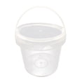 thumbnail image 1 of EeaseMX Cubo de plástico transparente de 2 l para almacenamiento de helados domésticos, redondo, con tapa., 1 of 7