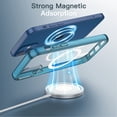 thumbnail image 4 of JETech Magnetic Case for iPhone 12 Mini 5.4-Inch Compatible with MagSafe Wireless Charging, Shockproof Phone Bumper Cover, Anti-Scratch Clear Back (Navy), 4 of 7