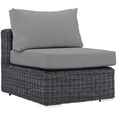 thumbnail image 5 of Modway Summon 7 Piece Outdoor Patio Sunbrella® Sectional Set, Multiple Colors, 5 of 8