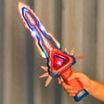 thumbnail image 3 of Sound And Light Effects Glowing Sword For Kids Role Playing Game Fun In Red 14.3X2.8X1.6 Inches Plastic Material Red, 3 of 6