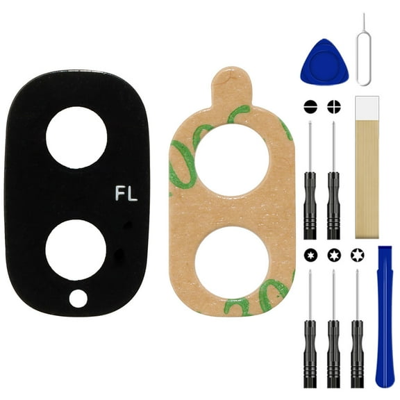 1 Pcs For Boost Mobile Samsung Galaxy J7 Refine SM-J737P Phone Replacement Rear Camera Glass Lens Tool