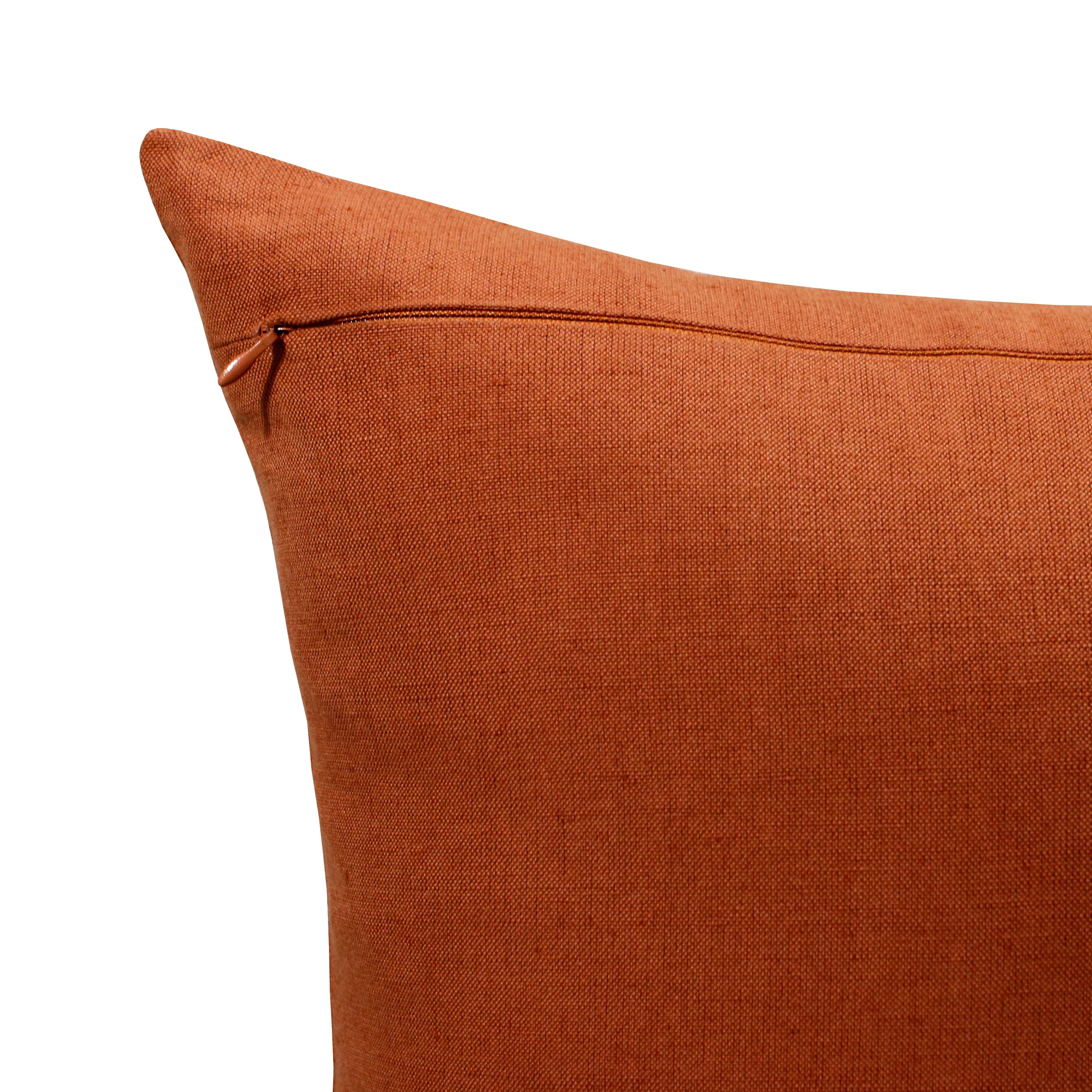 Ox Bay Euro Hand-Woven Striped Linen Throw Pillow, 20" x 20"