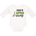 thumbnail image 3 of Inktastic Pops Little Caddy with Golf Club and Ball Boys or Girls Long Sleeve Baby Bodysuit, 3 of 5