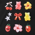 thumbnail image 7 of JCCXIN Girls Summer Outfit Sets 2 Piece Cute Printed Short Sleeve T Shirt With Plaid Skirt Casual Beach School Party Outfit Sets For Girls Age 13 16 Holiday Clothes Sets, 7 of 7