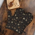 thumbnail image 5 of Cute Oven Mitts,Paw Print Oven Mitt 2-Pack Set,Kitchen Gloves for Oven,Heat Resistant Oven Mitts 7.7"x12", 5 of 7