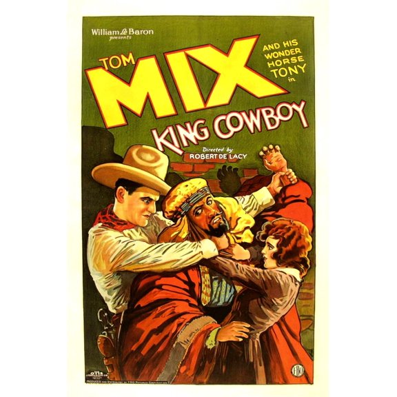 King Cowboy Canvas Art -  (11 x 17)