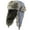 Gray, variant on Ushanka hat, Cap Men's Thunderhead Windproof Ski Cap Cold Ear Cap Baseball Caps, Blue
