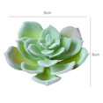 thumbnail image 3 of Coofit Artificial Succulent Lovely Lifelike Lotus Flocking Faux Plant Fake Succulent, 3 of 6