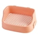 thumbnail image 4 of Caja de arena para conejos, bandeja para mascotas, inodoro para mascotas, bandeja de entrenamiento para ir al baño para mascotas pequeñas de interior Rosa, 4 of 9