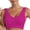 Hot Pink, variant on CFLVAEK Plus Size Bras for Women Seamless No Underwire Bra Breathable Push Up Bralette Comfortable Vest Type Sleep Bras Watermelon Red XXL