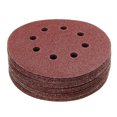 thumbnail image 2 of 25Pcs 125mm 8 Hole 5" Sanding Discs 80 Grit Orbital Sander Pad Sandpaper Tool, 2 of 11