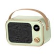 thumbnail image 1 of Calentador eléctrico para espacios, cerámica PTC de alta potencia, miniventilador portátil para el hogar y la oficina, enchufe europeo de 220V, verde, 1 of 10