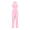 thumbnail image 6 of TTUHYWXI Women Cocktail Party Romper Fashion Sequin Clubwear Jumpsuit Sexy Off Shoulder Sleeveless Bodycon Rompers Overalls (Gold, L), 6 of 7