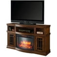 Muskoka Glendon Electric Fireplace Entertainment Center in Burnished