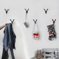 thumbnail image 5 of 6-Pack Heavy Duty Coat Hooks, Zinc Alloy Double Wall Hooks for Entryway, Bedroom, Bathroom Multi-Purpose Storage Solution, 5 of 5