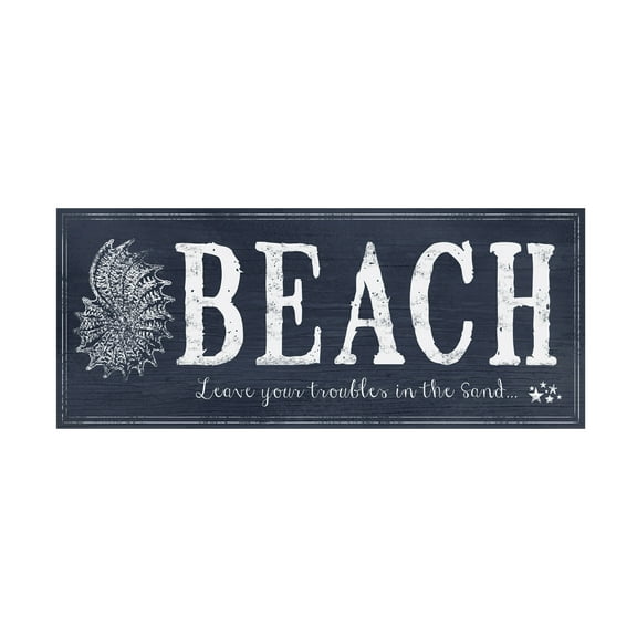Trademark Fine Art 'Beach 2' Canvas Art by ALI Chris