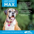 thumbnail image 2 of Vet Worthy Joint Support Max Soft Chews - Bone and Joint Supplement for Dogs - Rich in Glucosamine Chondroitin for Dogs & MSM - Formulated for Stiffness, Mobility, and Cartilage Protection – 60 Count, 2 of 3