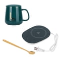 thumbnail image 2 of Mug And Warmer Constant Temperature Cup Mug Warmer Cup Heating Mat Cup Warmer Constant Temperature Cup With Mug Warmer Thermostatic Coaster Mug And Warmer Pad CN 220VGreenCup Lid, 2 of 8