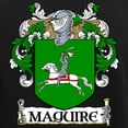 thumbnail image 3 of CafePress - Maguire Coat Of Arms Women's Dark Pajamas - Women's Short Sleeve Print T-Shirt and Pants Dark Cotton Pajama Set, 3 of 7