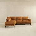 thumbnail image 4 of Modern Leather Sectional Sofa 220cm with High Comfort and Durability, 4 of 6