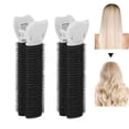 thumbnail image 3 of Hair Volume Roller Curler Clip, 2pcs Portable Volumizing Hair Root Clips, Shape Bangs, for Home Travel Hair Salon, 3 of 8
