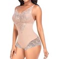 thumbnail image 1 of Shapewear Bodysuit For Women Tummy Control Waist Shaper Bodysuits Lace Body Briefer, 1 of 5