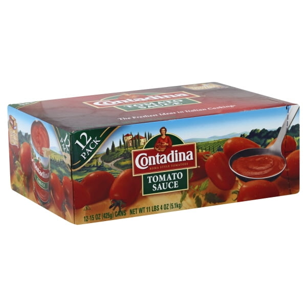 Contadina® Roma Style Tomatoes Tomato Sauce 1215 oz. Cans Walmart