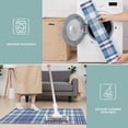 thumbnail image 6 of Blue White and Yellow Checkered Pattern Kitchen Rugs Sets Of 3,Kitchen Runner Rugs Non Skid Washable,Decorative Kitchen Floor Mats for Kitchen,Sink,Laundry,17"x30"+ 17"x47" + 17"x59", 6 of 6
