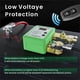 thumbnail image 5 of Interruptor de corte de 12 V y 240 A para coche con LED de voltaje, interruptor de desconexión de batería con pantalla remota, interruptor de corte de voltaje inteligente, para RV, ATV, ba, 5 of 7