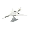 thumbnail image 4 of Modelo de Avión de TU160 a Escala 1:200, Modelo de Avión de Ataque con Base, Juguete de Avión Simulado para Decoración de Mesa de Sala de Esta, 4 of 9