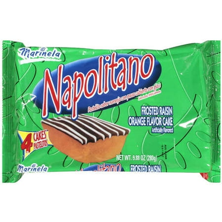 Bimbo Bakeries Marinela Napolitano Cake, 4 ea