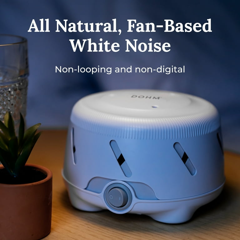 Yogasleep Dohm Uno Adult Sleeping White Noise Sound Machine, White
