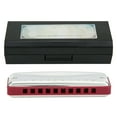 thumbnail image 1 of Instrument de Musique, Harmonica Blues 10 Trous Orgue à Bec Harmonica Professionnel Expérience Inégalée, 1 of 8