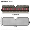 thumbnail image 7 of Uorisanigo Windshield Sunshade, Southwestern Aztec Tribal Sun Visor Windshield Shade Compatible with Jeep Wrangler JK JKU JL JLU 1997-2023 & Jeep Gladiator JT 2020-202, Blocks UV Rays, 7 of 7