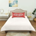 thumbnail image 6 of Dailycode Satin Pillow Case Standard Silk Pillow Cover for Hair and Skin Envelope Closure Love Heart and Red Roses 20"x26", 6 of 9