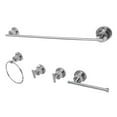 thumbnail image 7 of Kingston Brass BAH8212478PN Concord 5-Piece Bathroom Accessory Set, Polished Nickel, 7 of 7