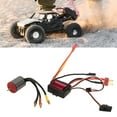 thumbnail image 1 of Powerful Brushless Motor,  Construction, Wide Compatibility, Precise Design, Easy Installation, 2430 Brushless Motor 35A Brushless ESC Kit for  1/16 1/18 RC Car, 1 of 7