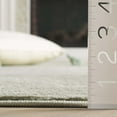 thumbnail image 4 of SAFAVIEH Revive Hyram Solid Polyester Area Rug, Sage, 6'7" x 6'7" Square, 4 of 7