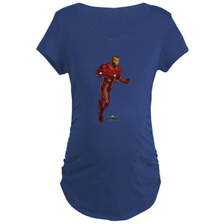 

CafePress - Iron Man Maternity Dark T Shirt - Maternity Dark T-Shirt