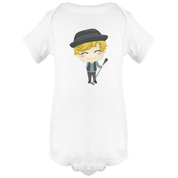 Pop Star Boy Bodysuit Infant -Image by Shutterstock,  12 Months