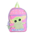 Star Wars Baby Yoda Girl's 5Piece Set Backpack Pink