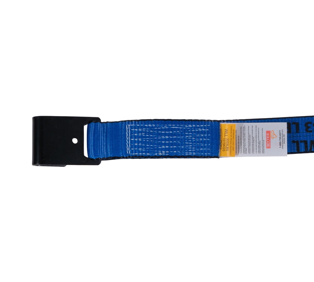 (20 Pack) 2" x 30' Ratchet Tie-Down Straps with Flat Hooks - Blue, Tiedown Ratchet Straps for flatbed, Truck, Trailers Pickup